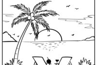 sunset coloring pages for adults sunset coloring pages for adults