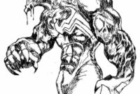 printable carnage venom coloring pages