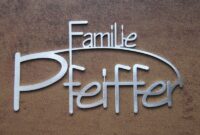 namensschilder haus namensschilder haus