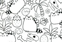 pusheen cat coloring sheets pusheen cat coloring sheets