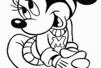 cute baby minnie mouse coloring pages cute baby minnie mouse coloring pages