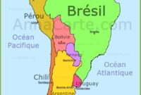 carte amerique du sud