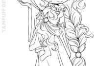 coloriage manga princesse coloriage manga princesse