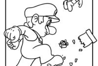 lego mario coloring page lego mario coloring page