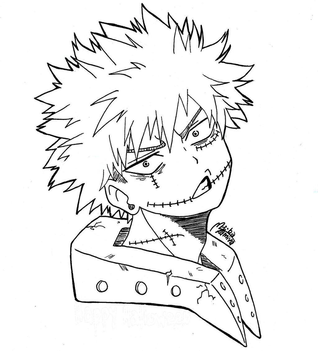 Bakugo Pages Coloring Pages