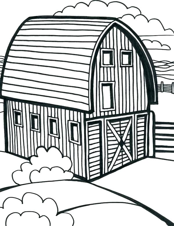 Barn Coloring Pages at GetColorings.com | Free printable colorings