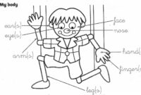 parts of the body coloring pages for preschool parts of the body coloring pages for preschool