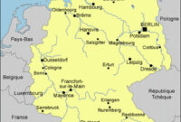 carte allemagne vierge