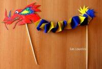 fabriquer un dragon chinois