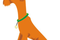 dessin chien assis facile