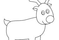 reindeer printable free reindeer printable free