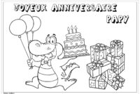 coloriage anniversaire 7 ans