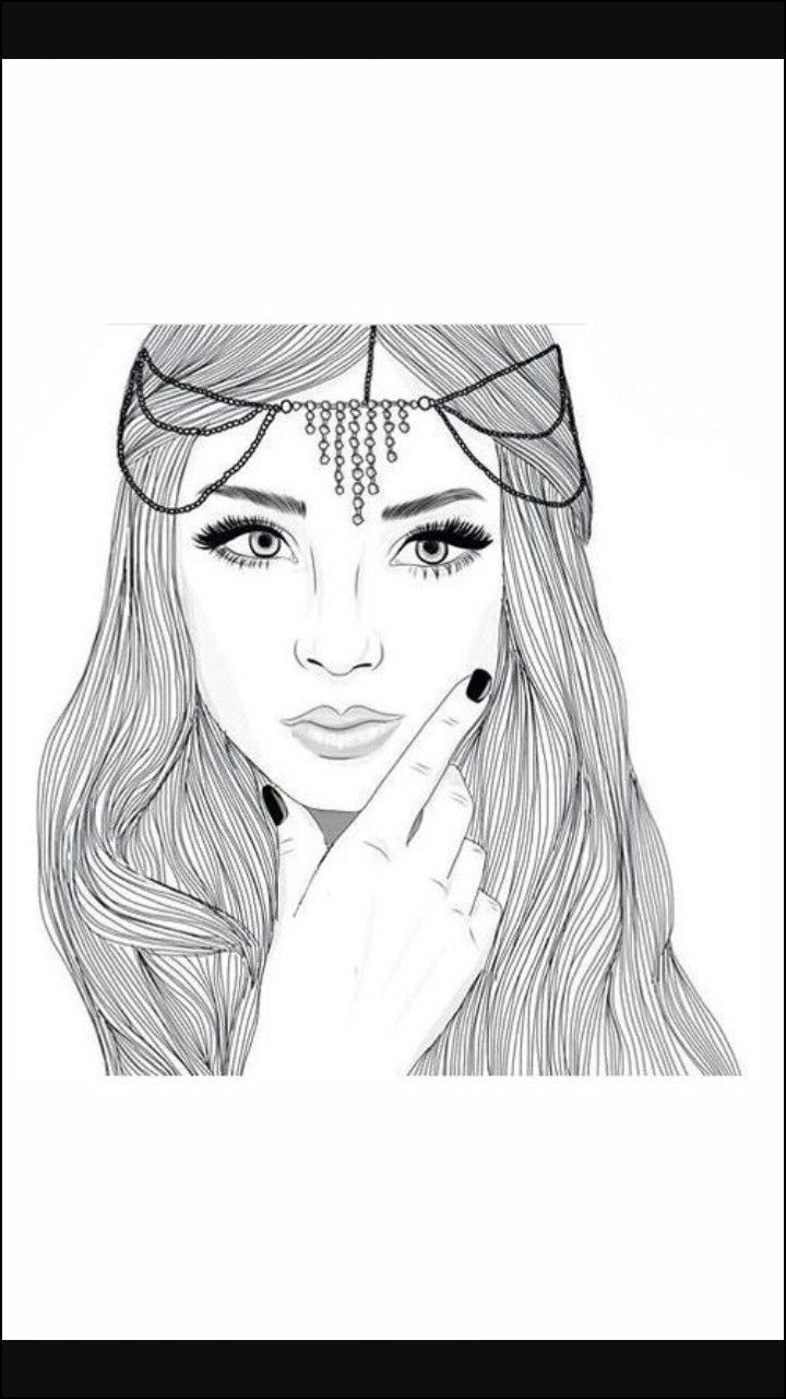 14 Cool De Coloriage De Fille Ado Swag Photos - Coloriage