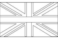 image drapeau anglais a colorier image drapeau anglais a colorier