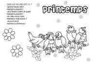 40 coloriages printemps pictures 40 coloriages printemps pictures