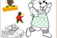coloriage en ligne petit ours brun