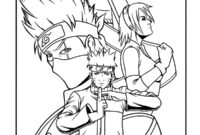 coloriage de naruto shippuden coloriage de naruto shippuden