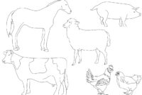 imprimer coloriage animaux de la ferme imprimer coloriage animaux de la ferme