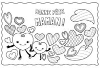 44 coloriage dessin fete des meres pics