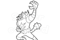 incineroar coloring pages