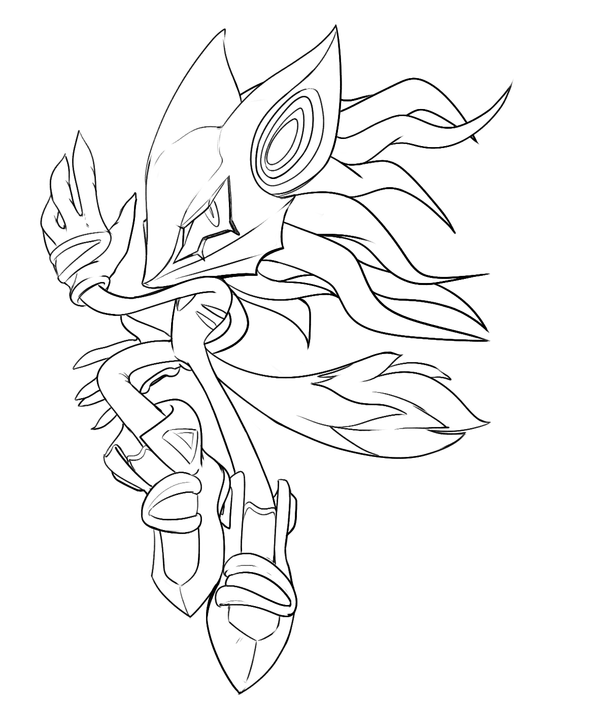 infinite sonic coloring pages - jeffhardymp3freedownload