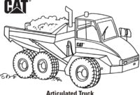 construction vehicle coloring page