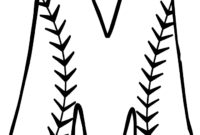 softball coloring page