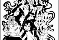 trippy disney coloring pages