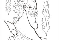 disney villains coloring