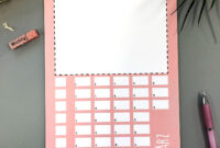 jahreskalender selber machen jahreskalender selber machen