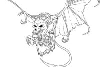 evil coloring pages