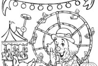 fair coloring pages fair coloring pages