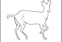 gazelle coloring page gazelle coloring page