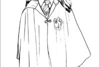 hermione granger coloring page hermione granger coloring page