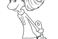 horton coloring page