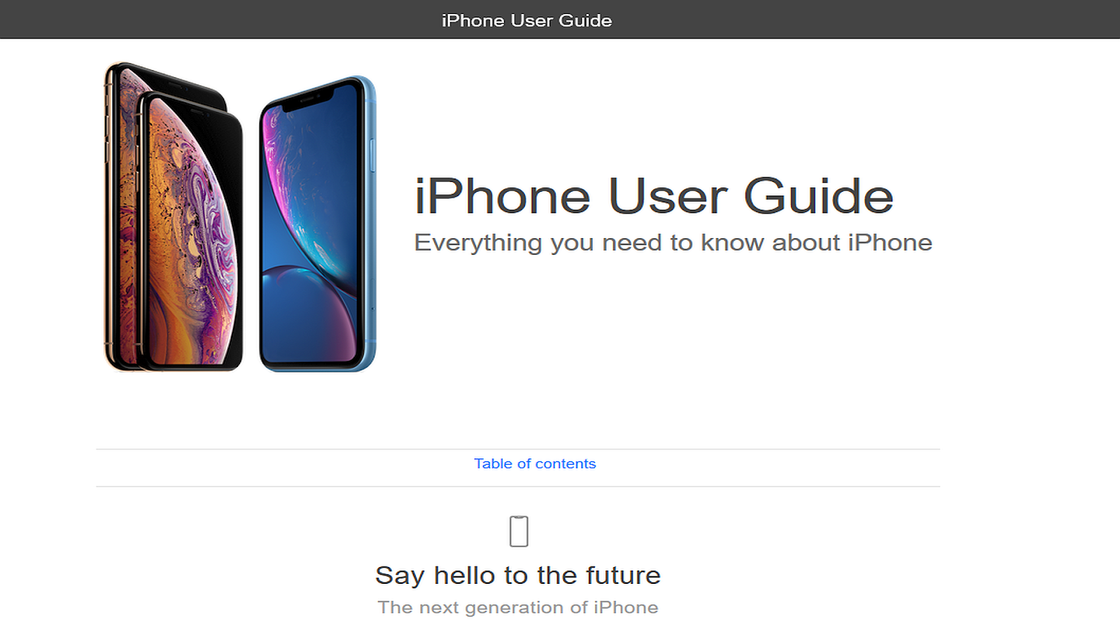 iPhone XR User Guide iOS 12 Complete Guide Tutorial | iPhone X Manual
