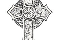 cross coloring pages for adults cross coloring pages for adults