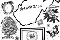 west virginia coloring page west virginia coloring page