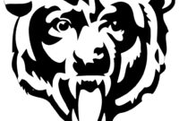 chicago bears coloring page