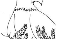 bald eagle color page