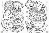 cute kawaii cute disney coloring pages