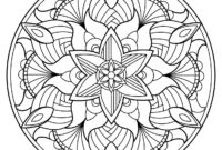 coloriage mandala manga coloriage mandala manga