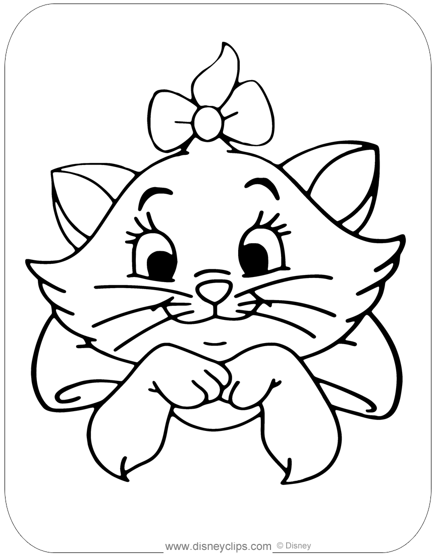 The Aristocats Coloring Pages (2) | Disneyclips.com