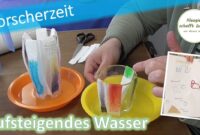 versuche mit wasser