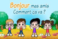 bonjour monsieur comment ca va paroles