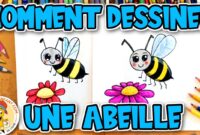 comment dessiner une abeille
