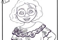 isabela coloring pages encanto