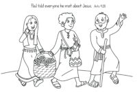 missionary coloring page missionary coloring page
