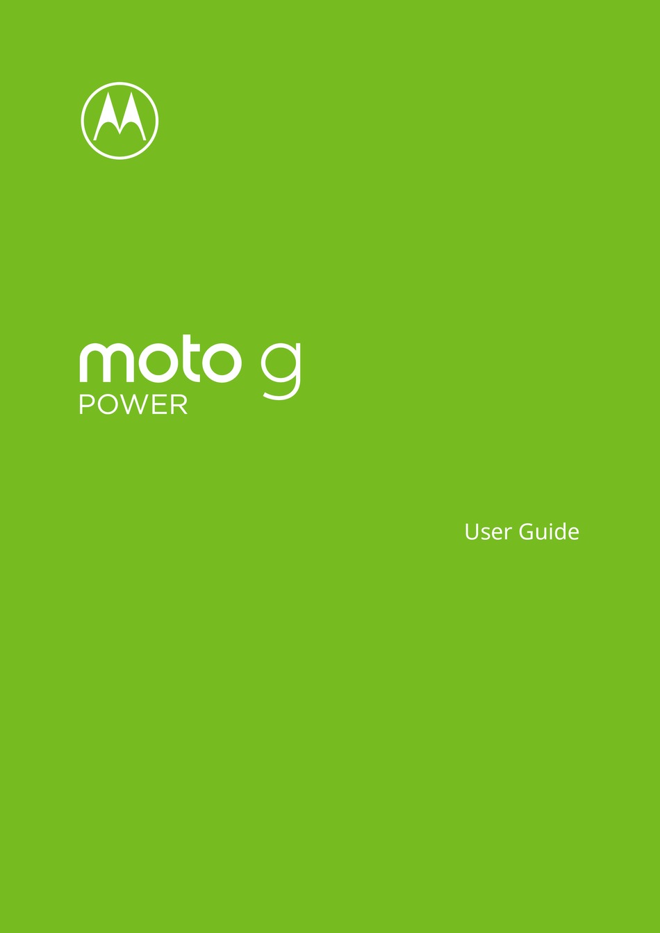 MOTOROLA MOTO G POWER USER MANUAL Pdf Download | ManualsLib