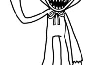 poppy playtime coloring page